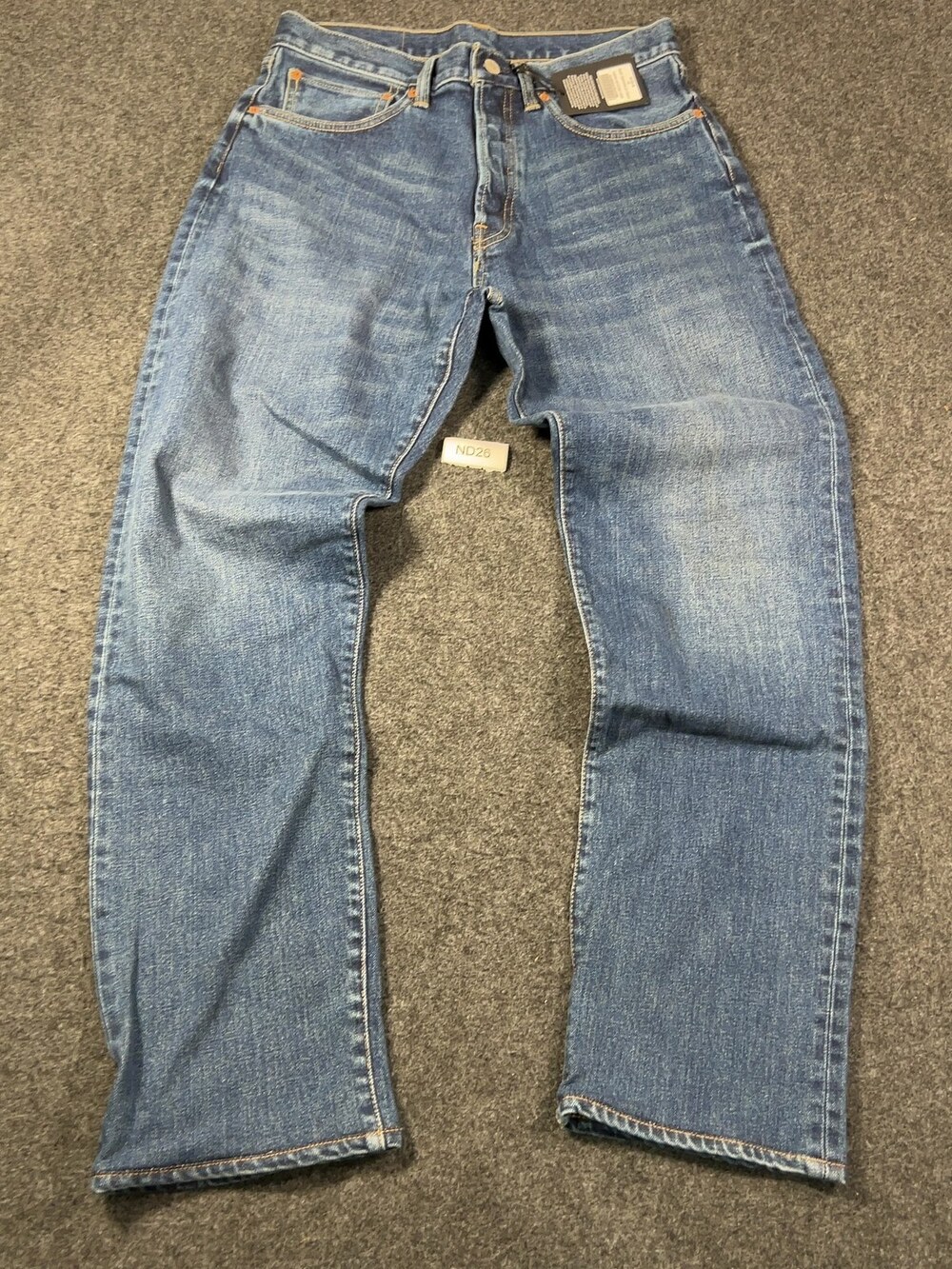 Buck Mason Ford Standard Jean M001 Medium Wash Mens Sz 31x29 NWI Msrp148 [ND26]